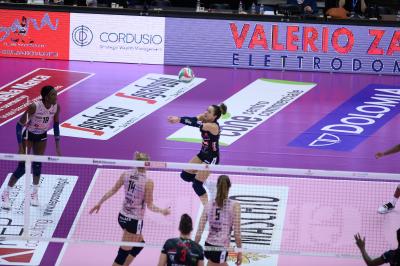 TREVISO 04122021 LEGAVOLLEY FEMMINILE CAMPIONATO PROSECCO DOC IMOCO - BARTOCCINI PORTINFISSI PERUGIA