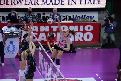 TREVISO 04122021 LEGAVOLLEY FEMMINILE CAMPIONATO PROSECCO DOC IMOCO - BARTOCCINI PORTINFISSI PERUGIA