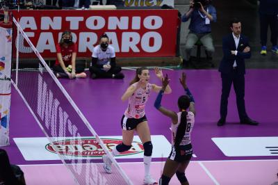 TREVISO 04122021 LEGAVOLLEY FEMMINILE CAMPIONATO PROSECCO DOC IMOCO - BARTOCCINI PORTINFISSI PERUGIA