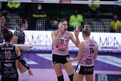 TREVISO 04122021 LEGAVOLLEY FEMMINILE CAMPIONATO PROSECCO DOC IMOCO - BARTOCCINI PORTINFISSI PERUGIA