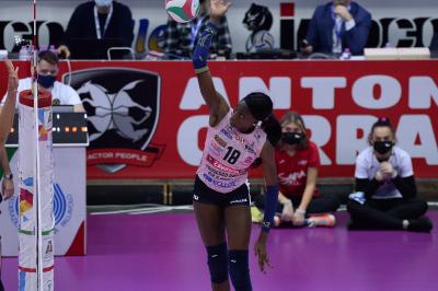 TREVISO 04122021 LEGAVOLLEY FEMMINILE CAMPIONATO PROSECCO DOC IMOCO - BARTOCCINI PORTINFISSI PERUGIA