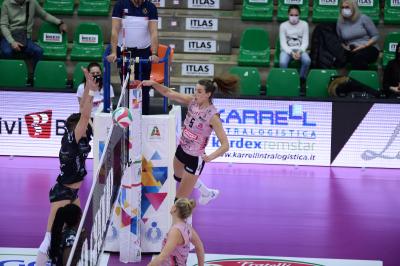 TREVISO 04122021 LEGAVOLLEY FEMMINILE CAMPIONATO PROSECCO DOC IMOCO - BARTOCCINI PORTINFISSI PERUGIA