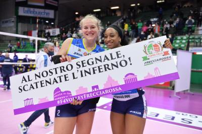 TREVISO 21122021 LEGAVOLLEY FEMMINILE COPPPA ITALIA PROSECCO DOC IMOCO - BOSCA SAN BERNARDO CHIERI