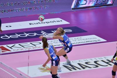 TREVISO 21122021 LEGAVOLLEY FEMMINILE COPPPA ITALIA PROSECCO DOC IMOCO - BOSCA SAN BERNARDO CHIERI
