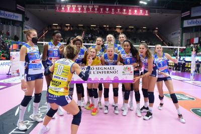 TREVISO 21122021 LEGAVOLLEY FEMMINILE COPPPA ITALIA PROSECCO DOC IMOCO - BOSCA SAN BERNARDO CHIERI