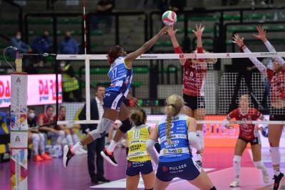 TREVISO 21122021 LEGAVOLLEY FEMMINILE COPPPA ITALIA PROSECCO DOC IMOCO - BOSCA SAN BERNARDO CHIERI