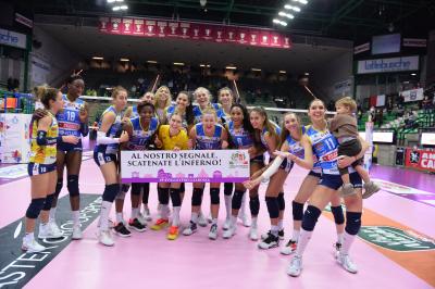 TREVISO 21122021 LEGAVOLLEY FEMMINILE COPPPA ITALIA PROSECCO DOC IMOCO - BOSCA SAN BERNARDO CHIERI