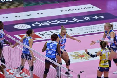 TREVISO 21122021 LEGAVOLLEY FEMMINILE COPPPA ITALIA PROSECCO DOC IMOCO - BOSCA SAN BERNARDO CHIERI