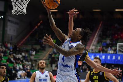 TREVISO 22122021 FIBA CHAMPIONS LEAGUE NUTRIBULLET TREVISO BASKET - AEK ATENE