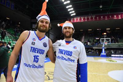 TREVISO 22122021 FIBA CHAMPIONS LEAGUE NUTRIBULLET TREVISO BASKET - AEK ATENE