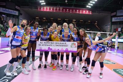 TREVISO 30122021 LEGAVOLLEY FEMMINILE COPPPA ITALIA PROSECCO DOC IMOCO - BOSCA SAN BERNARDO CHIERI