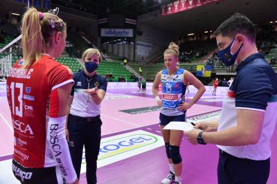 TREVISO 30122021 LEGAVOLLEY FEMMINILE COPPPA ITALIA PROSECCO DOC IMOCO - BOSCA SAN BERNARDO CHIERI