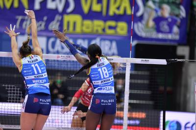 TREVISO 30122021 LEGAVOLLEY FEMMINILE COPPPA ITALIA PROSECCO DOC IMOCO - BOSCA SAN BERNARDO CHIERI