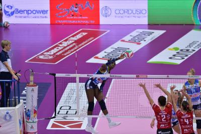TREVISO 30122021 LEGAVOLLEY FEMMINILE COPPPA ITALIA PROSECCO DOC IMOCO - BOSCA SAN BERNARDO CHIERI