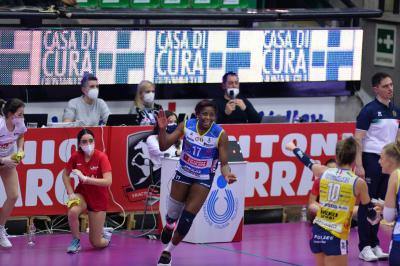 TREVISO 30122021 LEGAVOLLEY FEMMINILE COPPPA ITALIA PROSECCO DOC IMOCO - BOSCA SAN BERNARDO CHIERI