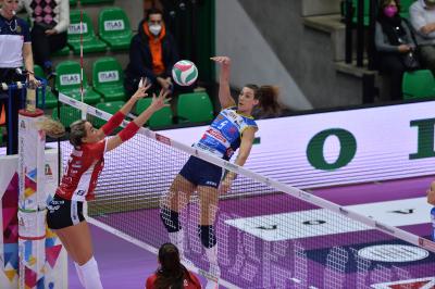 TREVISO 30122021 LEGAVOLLEY FEMMINILE COPPPA ITALIA PROSECCO DOC IMOCO - BOSCA SAN BERNARDO CHIERI