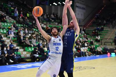 TREVISO 12012022 FIBA CHAMPIONS LEAGUE NUTRIBULLET TREVISO BASKET - MEGA BOLT