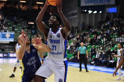 TREVISO 12012022 FIBA CHAMPIONS LEAGUE NUTRIBULLET TREVISO BASKET - MEGA BOLT