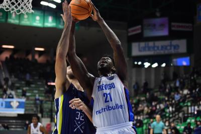 TREVISO 12012022 FIBA CHAMPIONS LEAGUE NUTRIBULLET TREVISO BASKET - MEGA BOLT