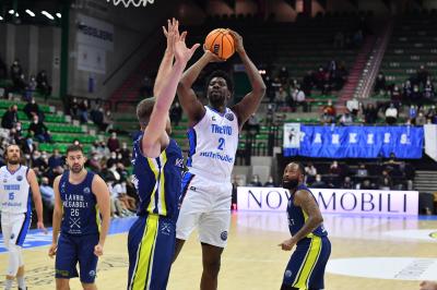 TREVISO 12012022 FIBA CHAMPIONS LEAGUE NUTRIBULLET TREVISO BASKET - MEGA BOLT
