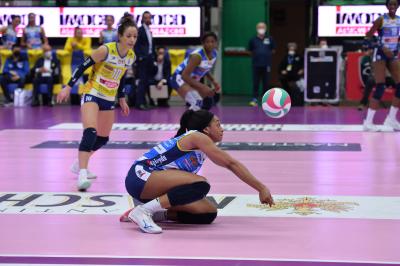 TREVISO 16012022 LEGAVOLLEY FEMMINILE CAMPIONATO PROSECCO DOC IMOCO - ACQUA E SAPONE ROMA