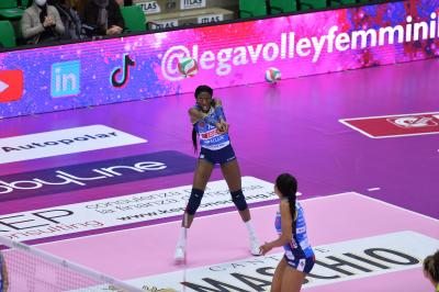 TREVISO 16012022 LEGAVOLLEY FEMMINILE CAMPIONATO PROSECCO DOC IMOCO - ACQUA E SAPONE ROMA