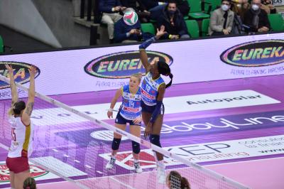 TREVISO 16012022 LEGAVOLLEY FEMMINILE CAMPIONATO PROSECCO DOC IMOCO - ACQUA E SAPONE ROMA