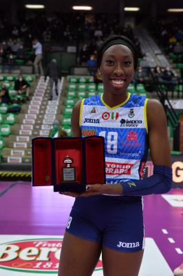 TREVISO 16012022 LEGAVOLLEY FEMMINILE CAMPIONATO PROSECCO DOC IMOCO - ACQUA E SAPONE ROMA