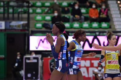TREVISO 16012022 LEGAVOLLEY FEMMINILE CAMPIONATO PROSECCO DOC IMOCO - ACQUA E SAPONE ROMA