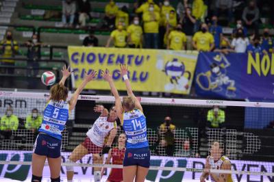 TREVISO 16012022 LEGAVOLLEY FEMMINILE CAMPIONATO PROSECCO DOC IMOCO - ACQUA E SAPONE ROMA