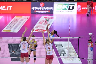 TREVISO 16012022 LEGAVOLLEY FEMMINILE CAMPIONATO PROSECCO DOC IMOCO - ACQUA E SAPONE ROMA