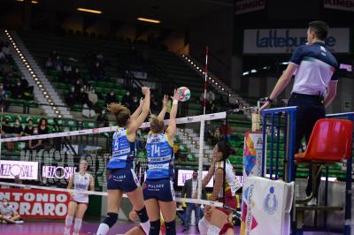 TREVISO 16012022 LEGAVOLLEY FEMMINILE CAMPIONATO PROSECCO DOC IMOCO - ACQUA E SAPONE ROMA