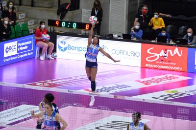 TREVISO 16012022 LEGAVOLLEY FEMMINILE CAMPIONATO PROSECCO DOC IMOCO - ACQUA E SAPONE ROMA