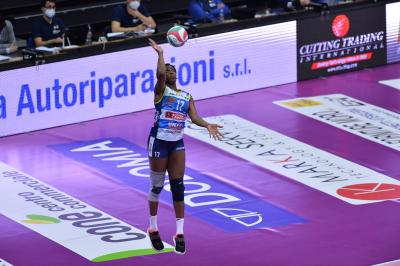 TREVISO 16012022 LEGAVOLLEY FEMMINILE CAMPIONATO PROSECCO DOC IMOCO - ACQUA E SAPONE ROMA