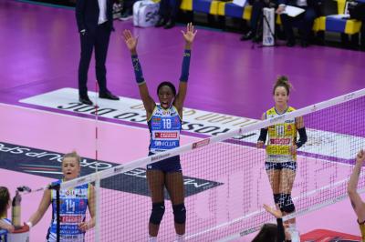TREVISO 16012022 LEGAVOLLEY FEMMINILE CAMPIONATO PROSECCO DOC IMOCO - ACQUA E SAPONE ROMA