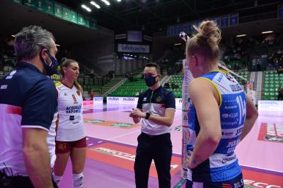 TREVISO 16012022 LEGAVOLLEY FEMMINILE CAMPIONATO PROSECCO DOC IMOCO - ACQUA E SAPONE ROMA