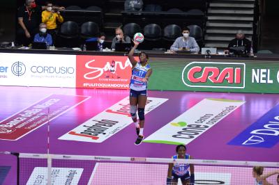 TREVISO 16012022 LEGAVOLLEY FEMMINILE CAMPIONATO PROSECCO DOC IMOCO - ACQUA E SAPONE ROMA
