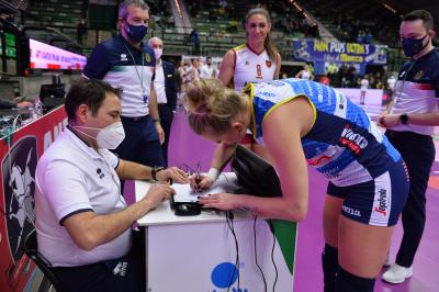 TREVISO 16012022 LEGAVOLLEY FEMMINILE CAMPIONATO PROSECCO DOC IMOCO - ACQUA E SAPONE ROMA
