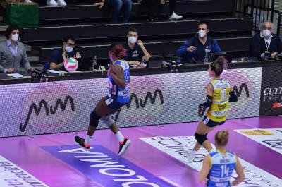 TREVISO 16012022 LEGAVOLLEY FEMMINILE CAMPIONATO PROSECCO DOC IMOCO - ACQUA E SAPONE ROMA
