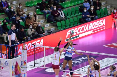 TREVISO 16012022 LEGAVOLLEY FEMMINILE CAMPIONATO PROSECCO DOC IMOCO - ACQUA E SAPONE ROMA