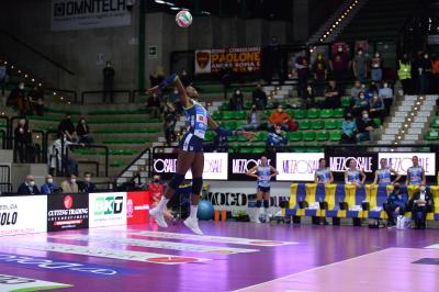 TREVISO 16012022 LEGAVOLLEY FEMMINILE CAMPIONATO PROSECCO DOC IMOCO - ACQUA E SAPONE ROMA