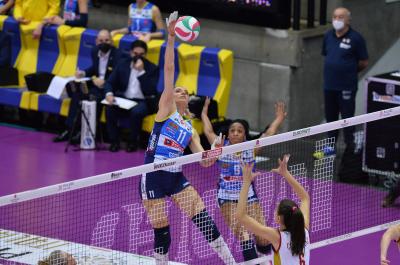 TREVISO 16012022 LEGAVOLLEY FEMMINILE CAMPIONATO PROSECCO DOC IMOCO - ACQUA E SAPONE ROMA