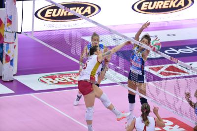TREVISO 16012022 LEGAVOLLEY FEMMINILE CAMPIONATO PROSECCO DOC IMOCO - ACQUA E SAPONE ROMA
