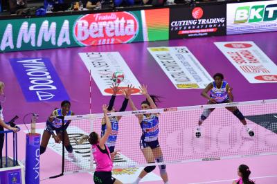 TREVISO 30012022 LEGAVOLLEY FEMMINILE CAMPIONATO PROSECCO DOC IMOCO - VBC CASALMAGGIORE