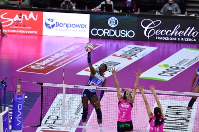 TREVISO 30012022 LEGAVOLLEY FEMMINILE CAMPIONATO PROSECCO DOC IMOCO - VBC CASALMAGGIORE