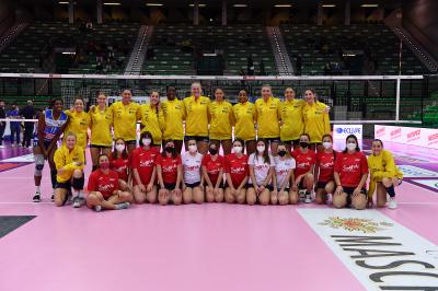 TREVISO 30012022 LEGAVOLLEY FEMMINILE CAMPIONATO PROSECCO DOC IMOCO - VBC CASALMAGGIORE