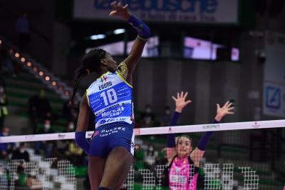 TREVISO 30012022 LEGAVOLLEY FEMMINILE CAMPIONATO PROSECCO DOC IMOCO - VBC CASALMAGGIORE