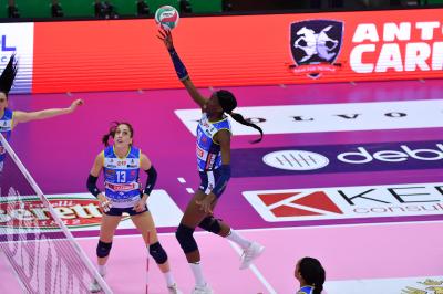 TREVISO 30012022 LEGAVOLLEY FEMMINILE CAMPIONATO PROSECCO DOC IMOCO - VBC CASALMAGGIORE