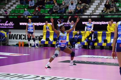 TREVISO 30012022 LEGAVOLLEY FEMMINILE CAMPIONATO PROSECCO DOC IMOCO - VBC CASALMAGGIORE