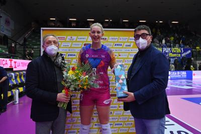 TREVISO 06022022 LEGAVOLLEY FEMMINILE CAMPIONATO PROSECCO DOC IMOCO - VERO VOLLEY MONZA